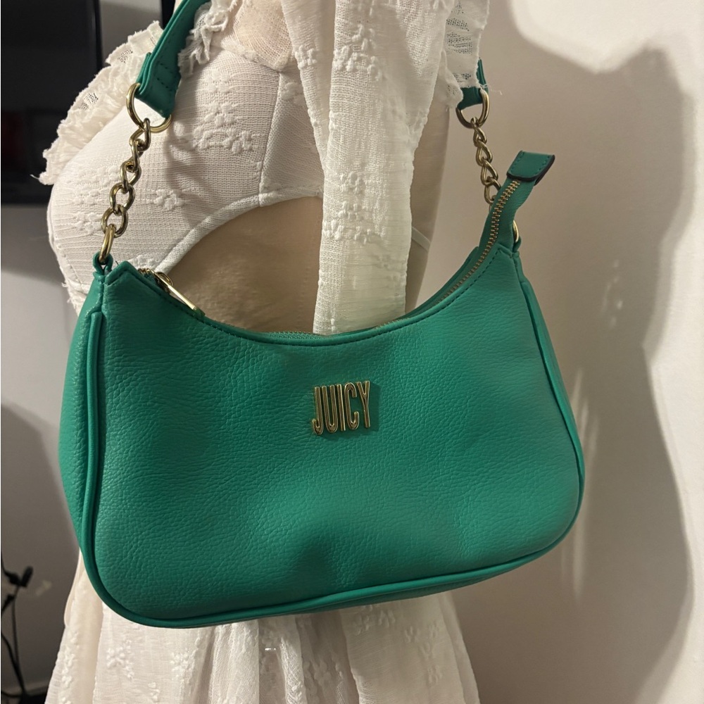 Juicy Couture Green Shoulder Bag
